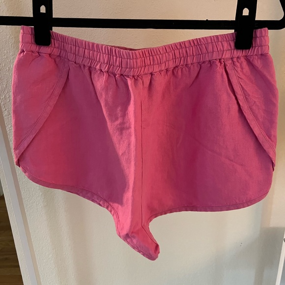 NWT Rachel Comey Practico Shorts in Pink Linen. Size Small. - Picture 6 of 9